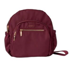 NWT! Kedzie Aire Burgundy Convertible Backpack